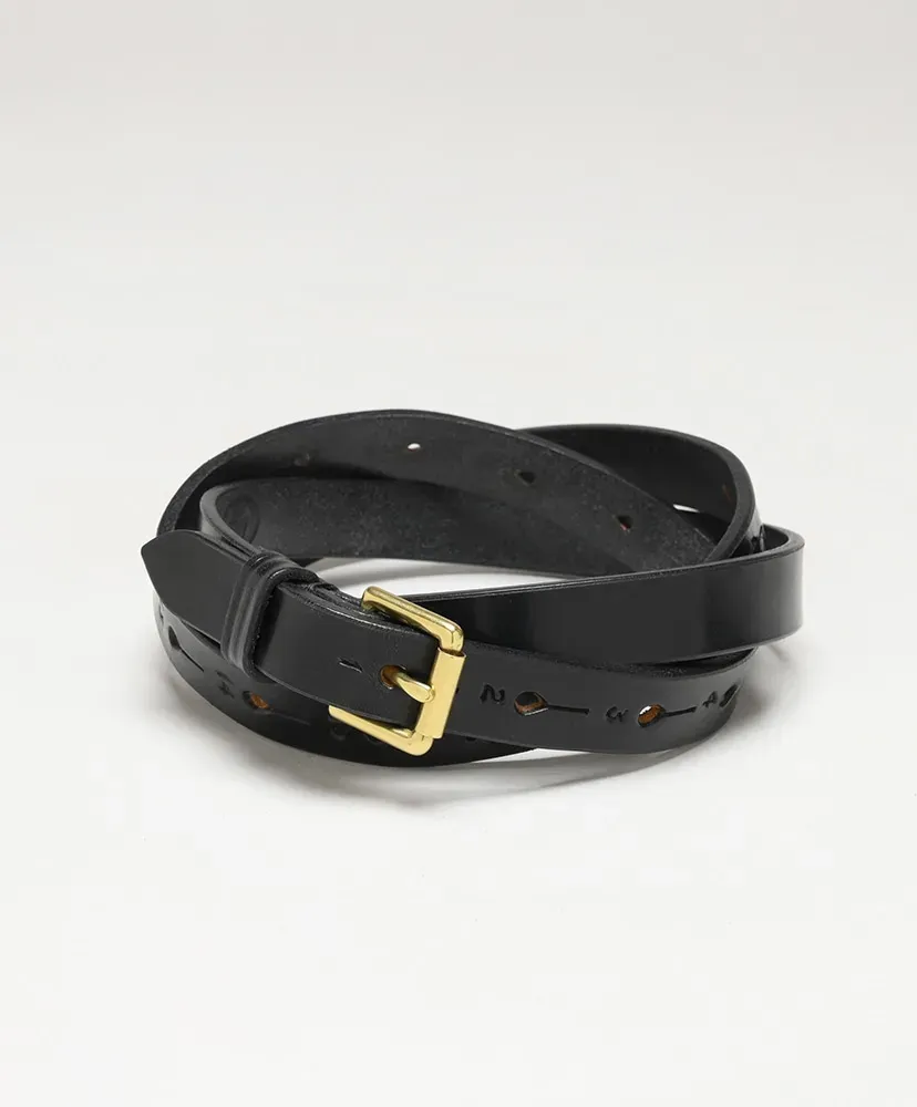 Long Saddle Leather Belt