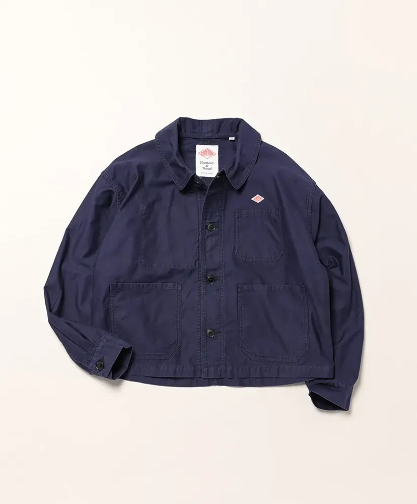 Moleskin Wide Coverall Jacket