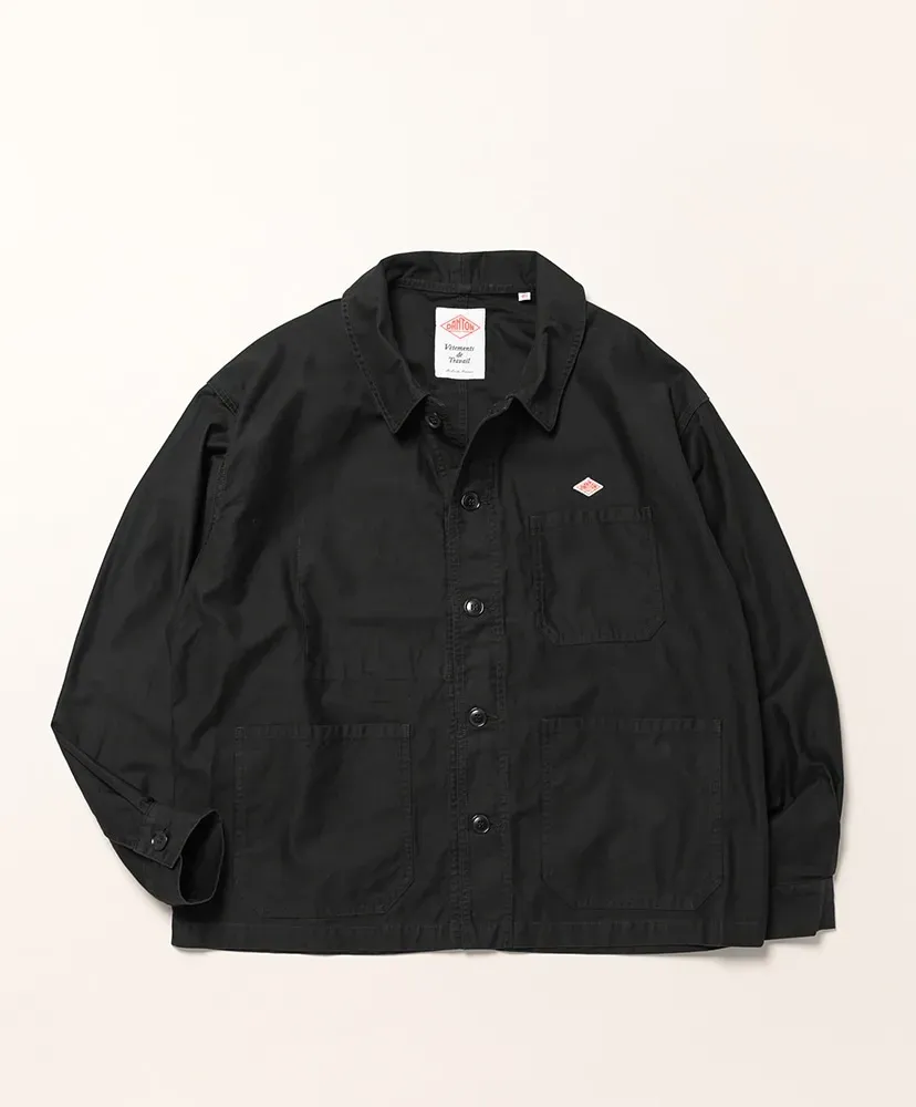 Moleskin Wide Coverall Jacket
