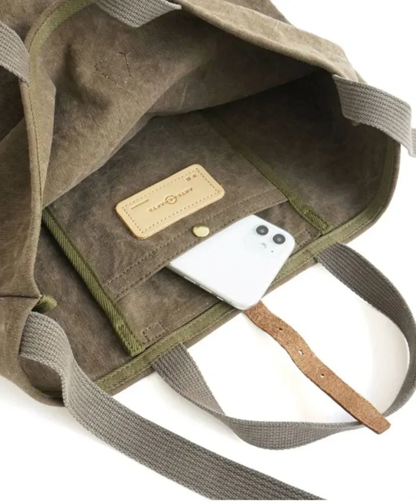 Canvas 2Way Grocery Tote