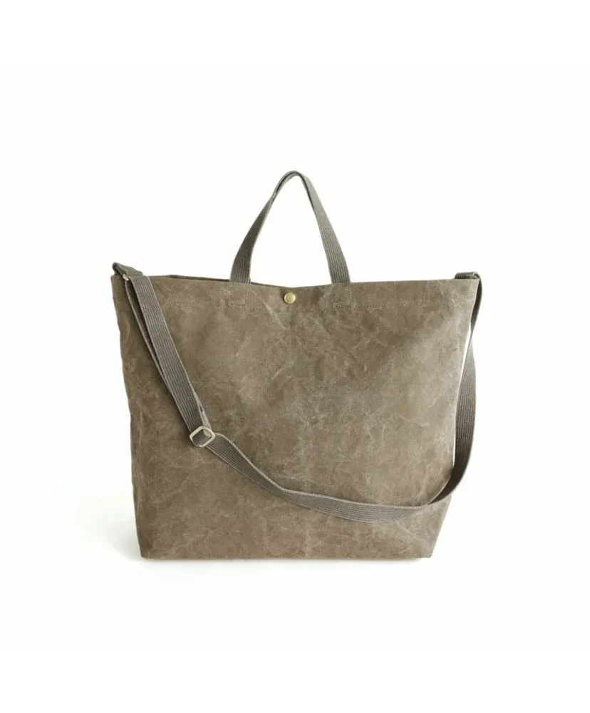 Canvas 2Way Wide Tote