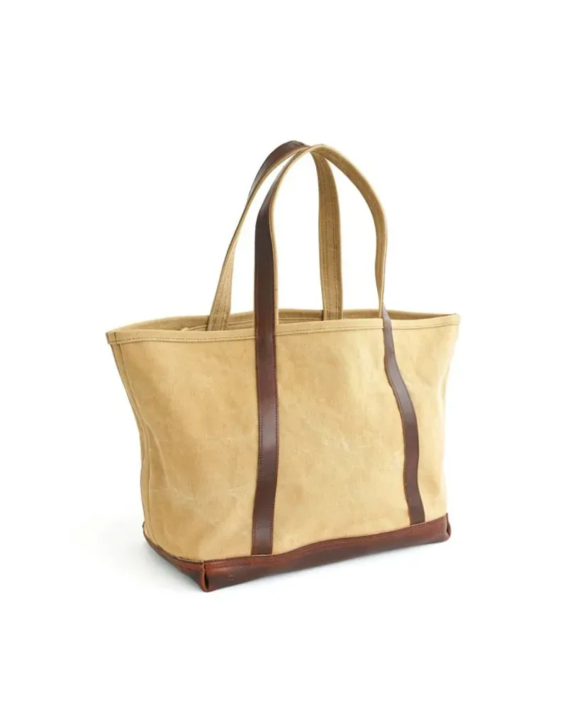 Aging Canvas Basic Tote