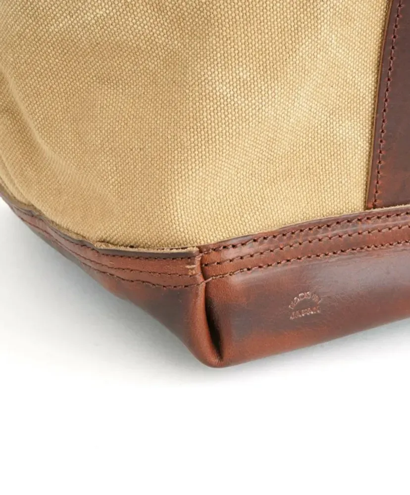 Aging Canvas Basic Tote