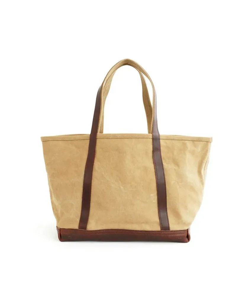 Aging Canvas Basic Tote
