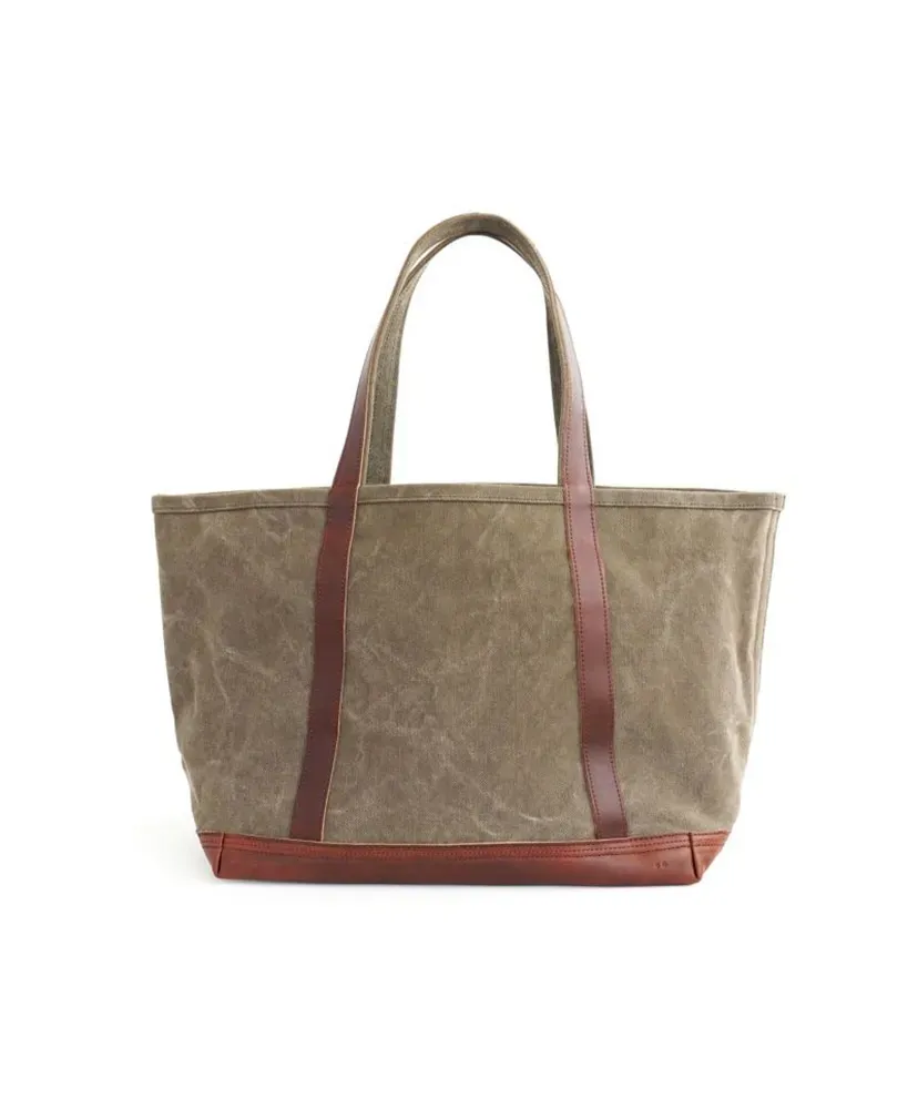 Aging Canvas Basic Tote