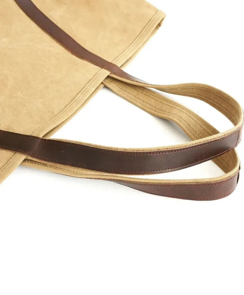 Aging Canvas Basic Tote