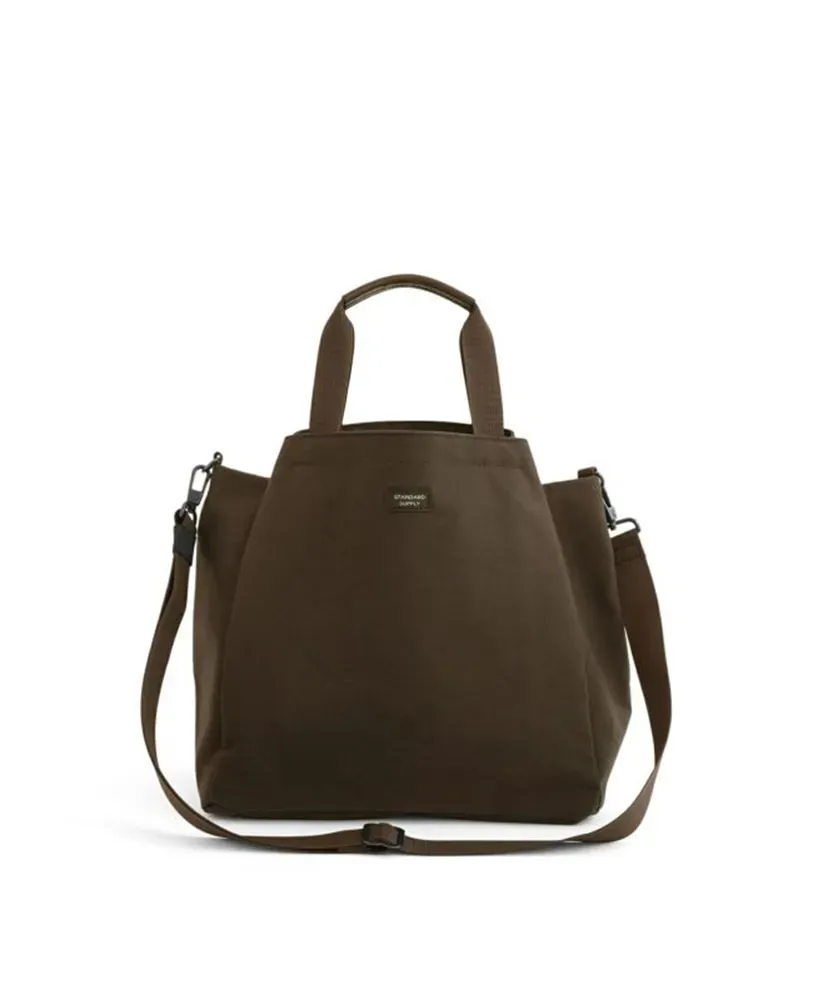 Simplicity Dark Brown Edition 2Way Fold Tote