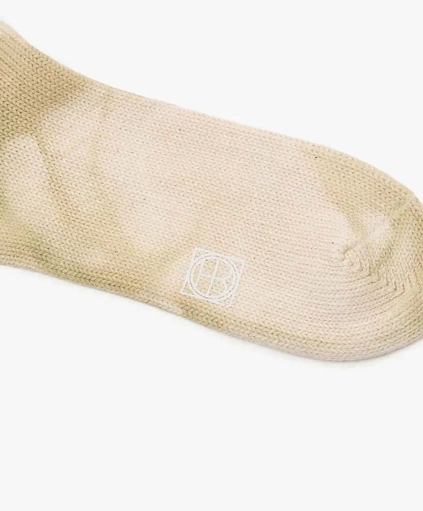 Tie-Dyed Crew Socks C/N/Pu