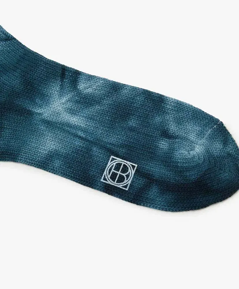 Tie-Dyed Crew Socks C/N/Pu