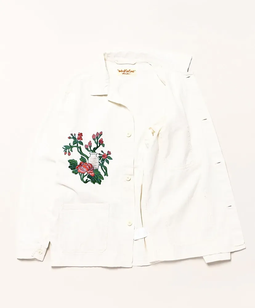C/L Twill Coverall - Aged Dyed+Painted