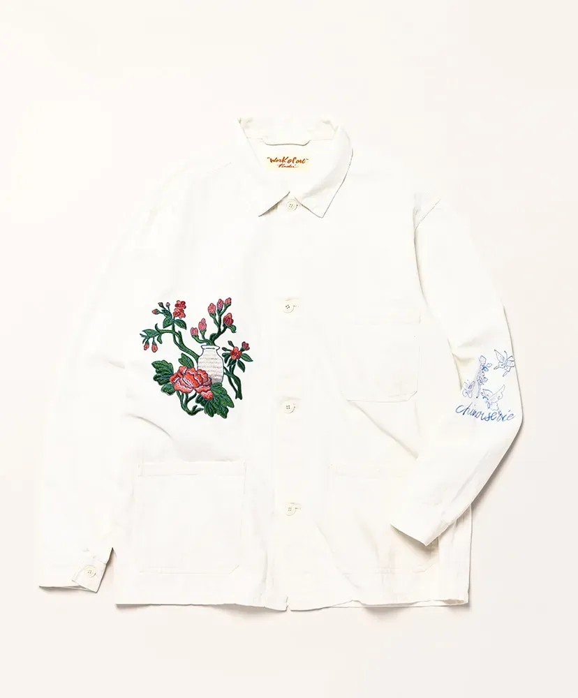C/L Twill Coverall - Aged Dyed+Painted