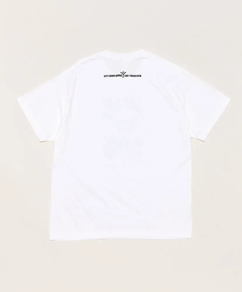 Printed T Shirts - Books Not Bombs