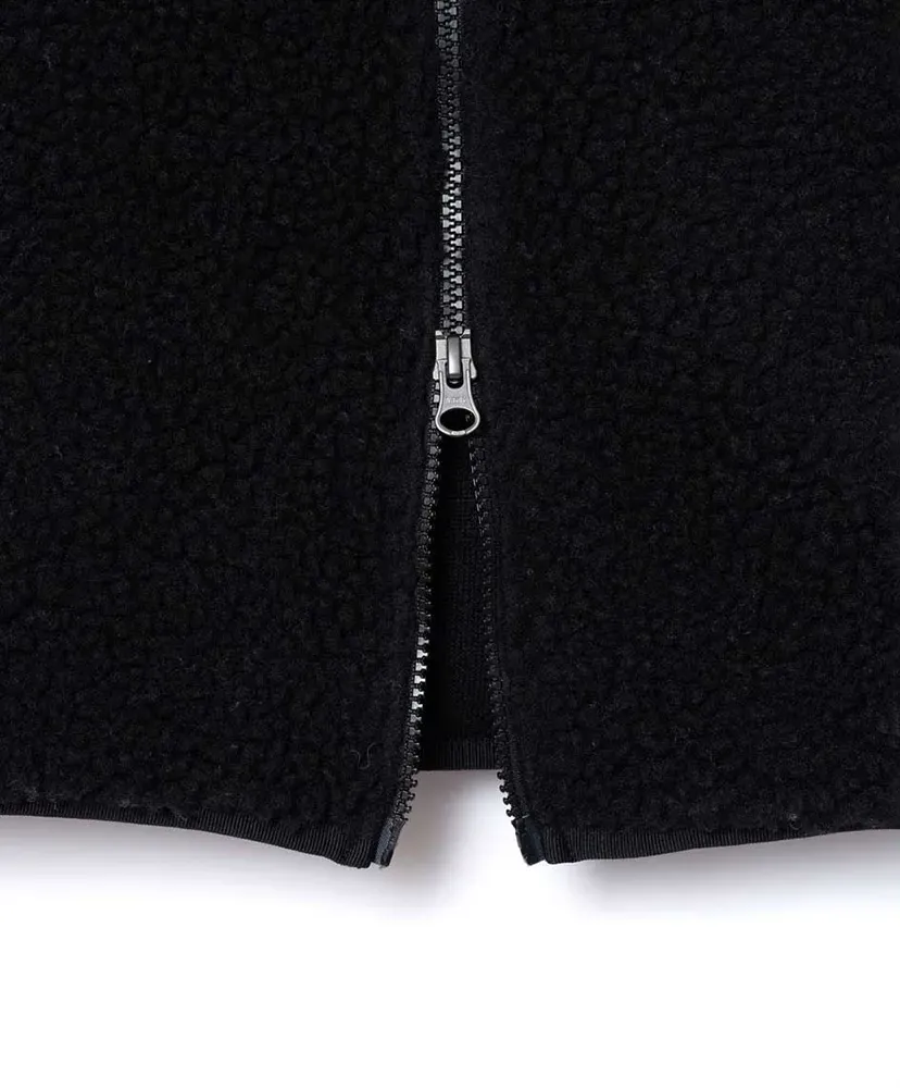 Boa Jacquard Stand Vest