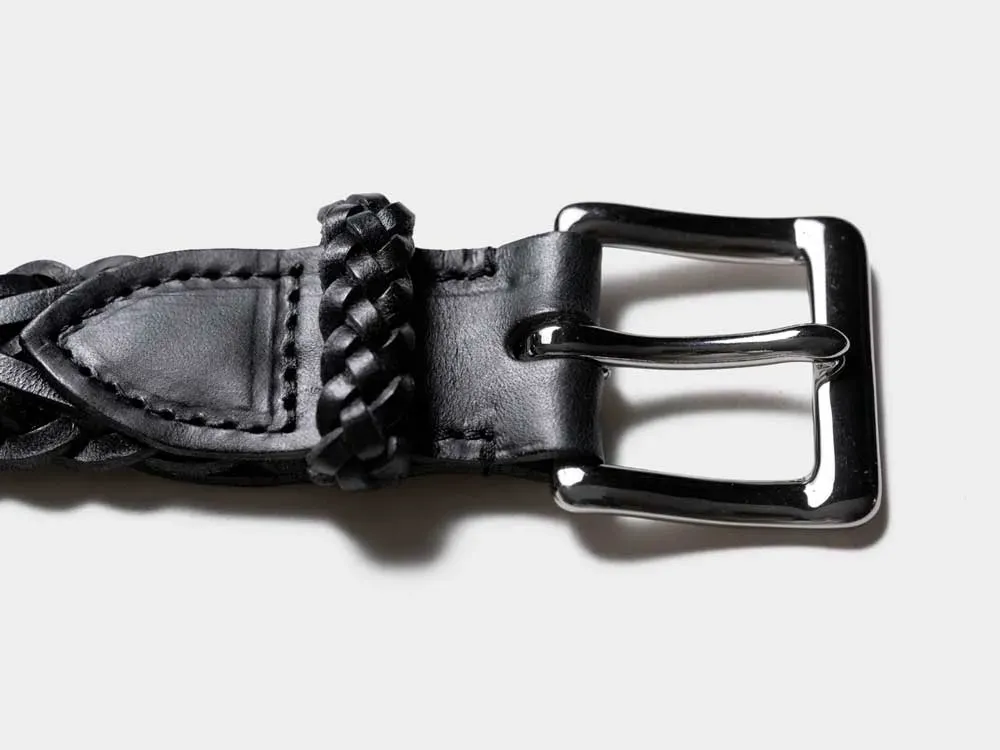 P0009 34Mm Herringbone Plaited Belt