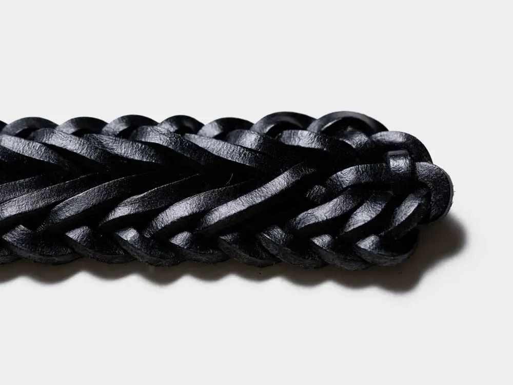 P0009 34Mm Herringbone Plaited Belt