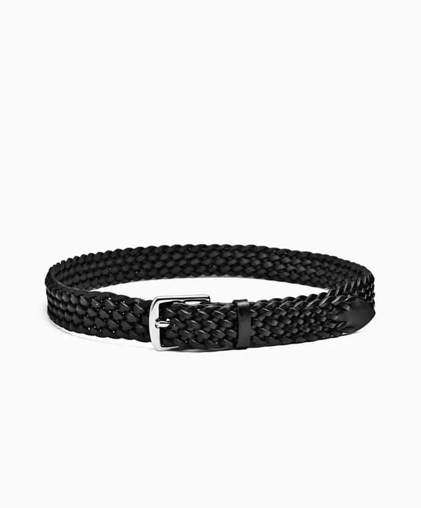 P0058 28Mm Basket Weave Plaited Belt