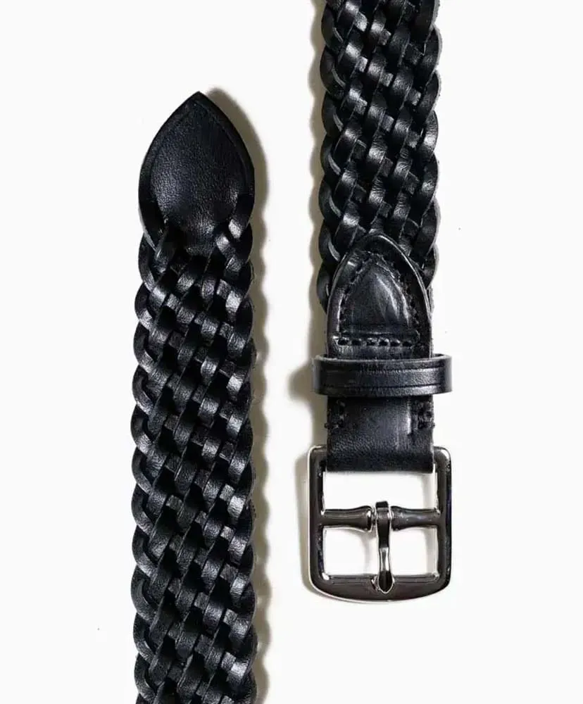 P0058 28Mm Basket Weave Plaited Belt