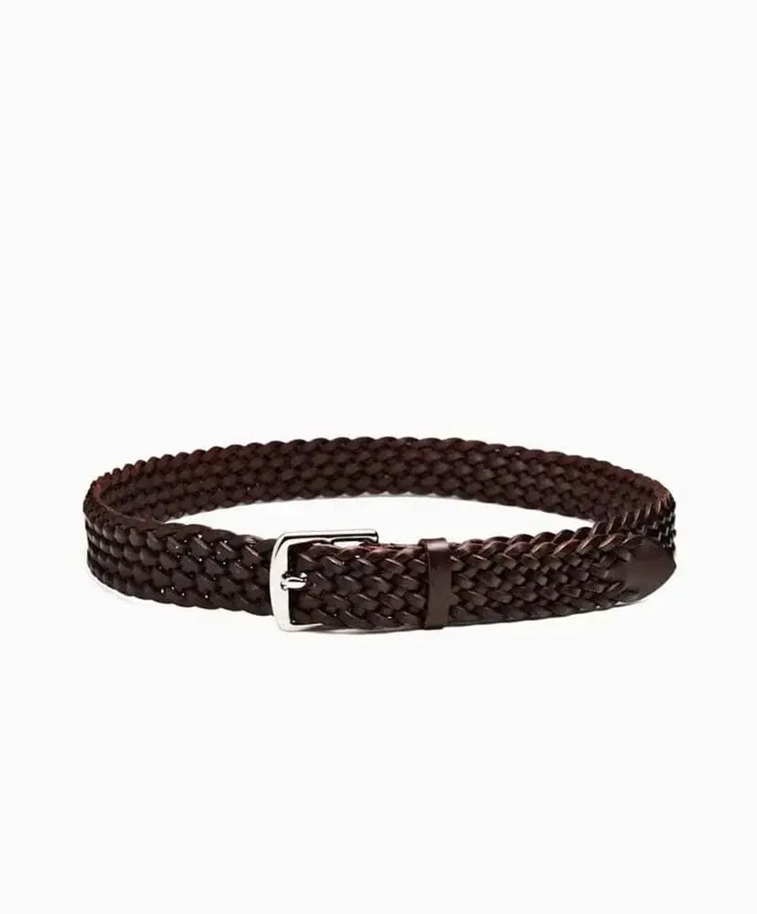 P0058 28Mm Basket Weave Plaited Belt