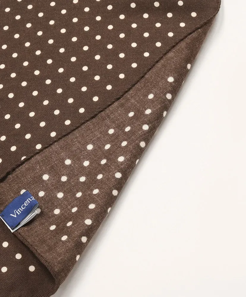 Cashmere Silk Scarf - Dot