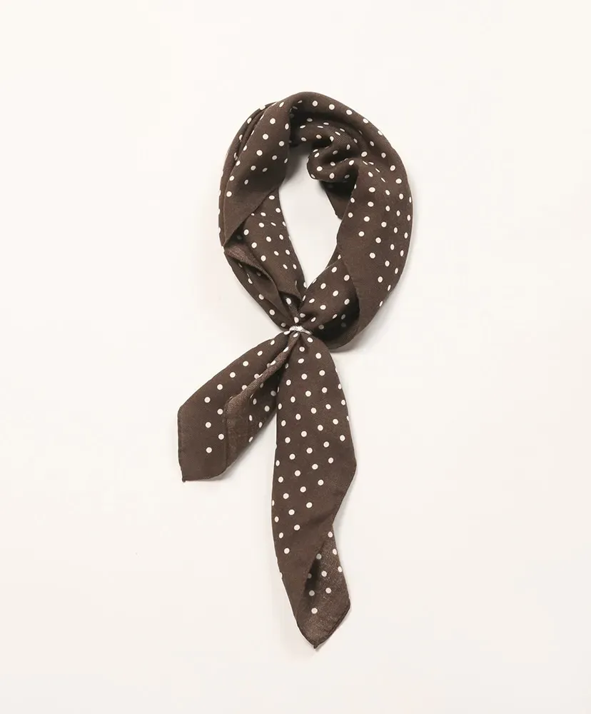 Cashmere Silk Scarf - Dot