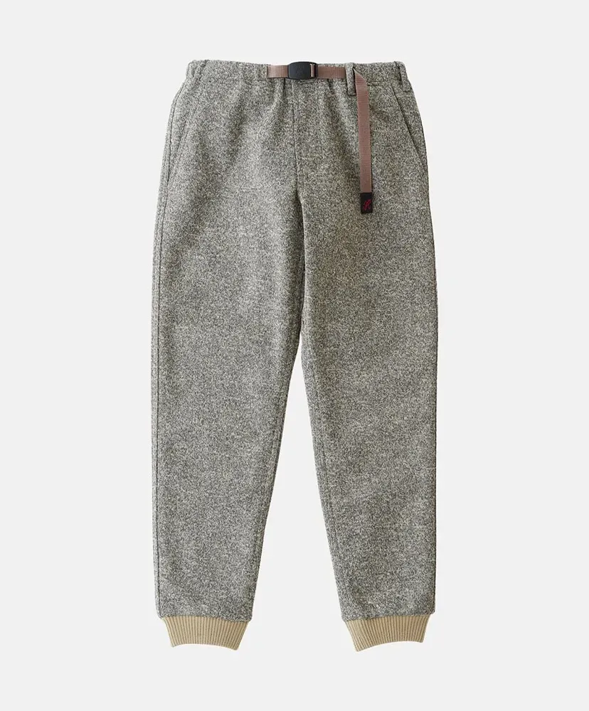 Bonding Knit Fleece Narrow Rib Pant