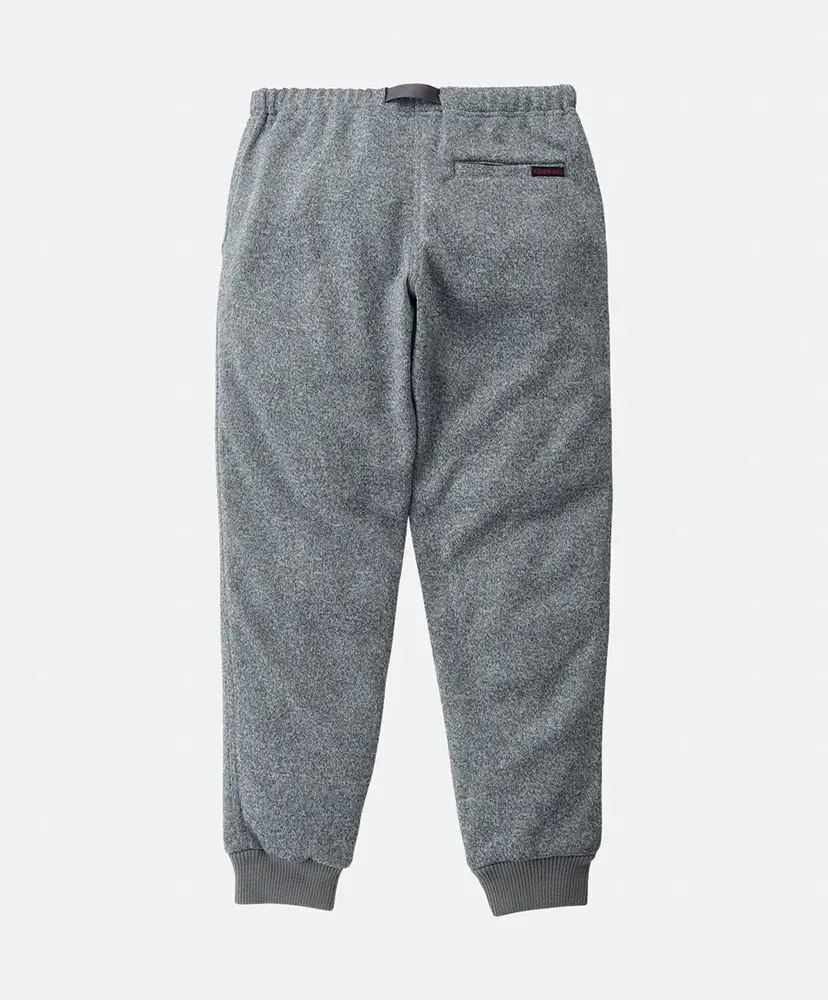 Bonding Knit Fleece Narrow Rib Pant