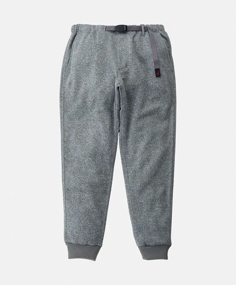 Bonding Knit Fleece Narrow Rib Pant