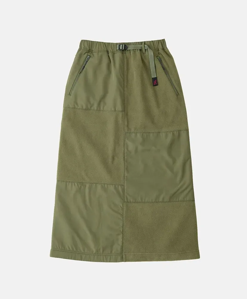 Thermal Fleece Patch Skirt