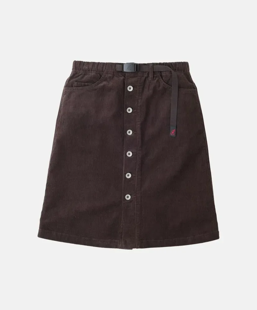 Buttoned Down Midi Skirt