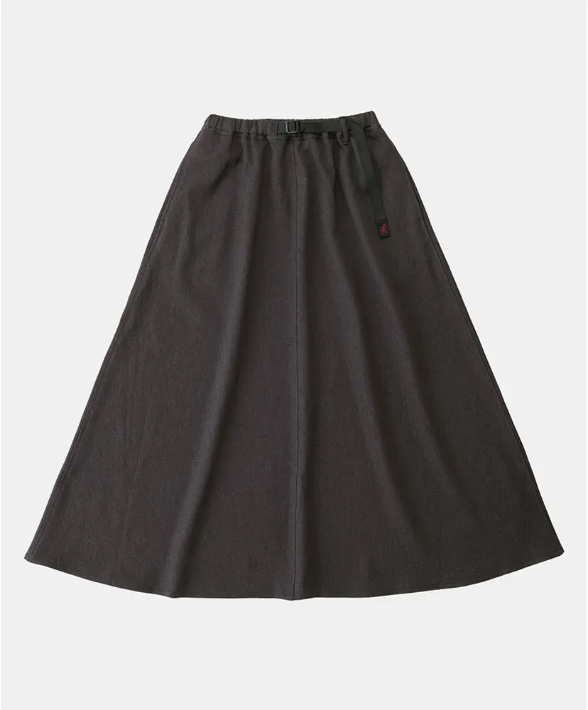 Wool Like Flare Skirt