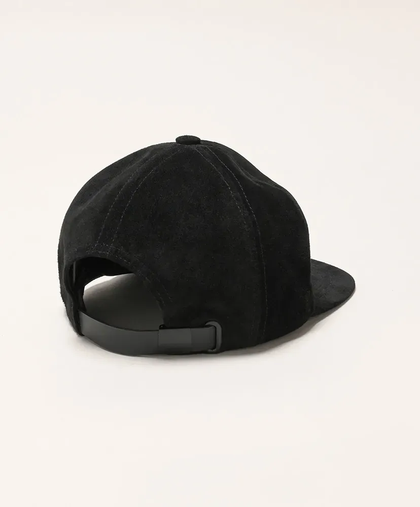 Suede Leather Baseball Cap