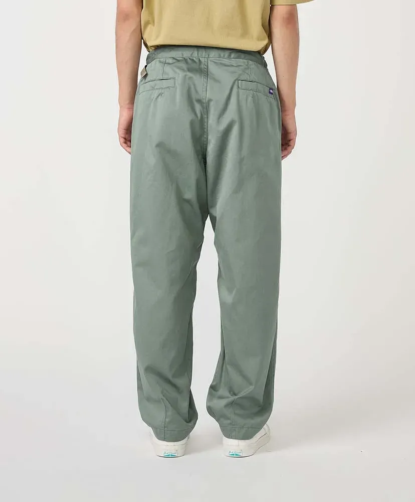 Chino Wide Tapered Field Pants