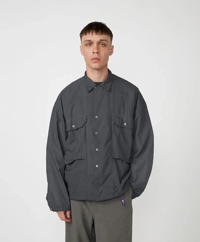 Garment Dyed Nylon Field Jacket