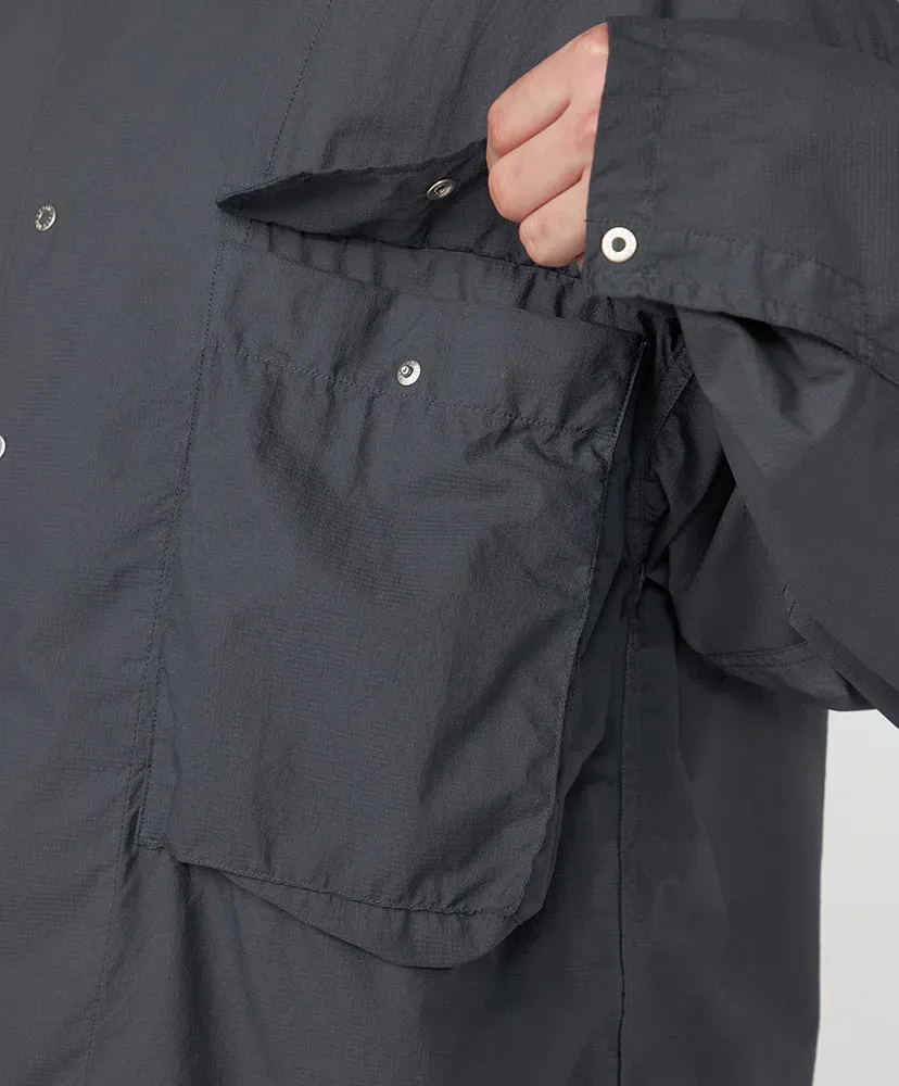 Garment Dyed Nylon Field Jacket