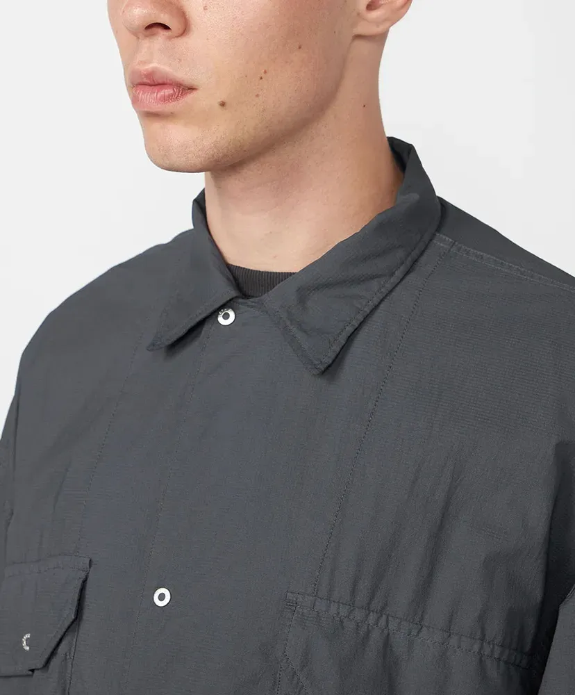Garment Dyed Nylon Field Jacket