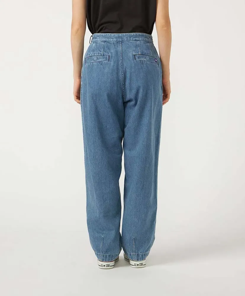 Denim Wide Tapered Field Pants