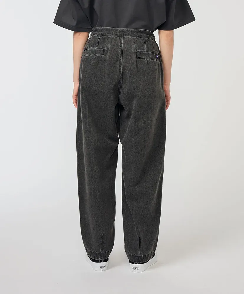 Denim Wide Tapered Field Pants