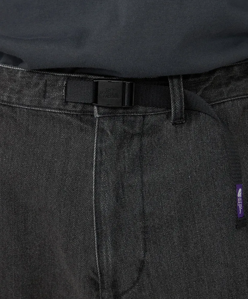 Denim Wide Tapered Field Pants