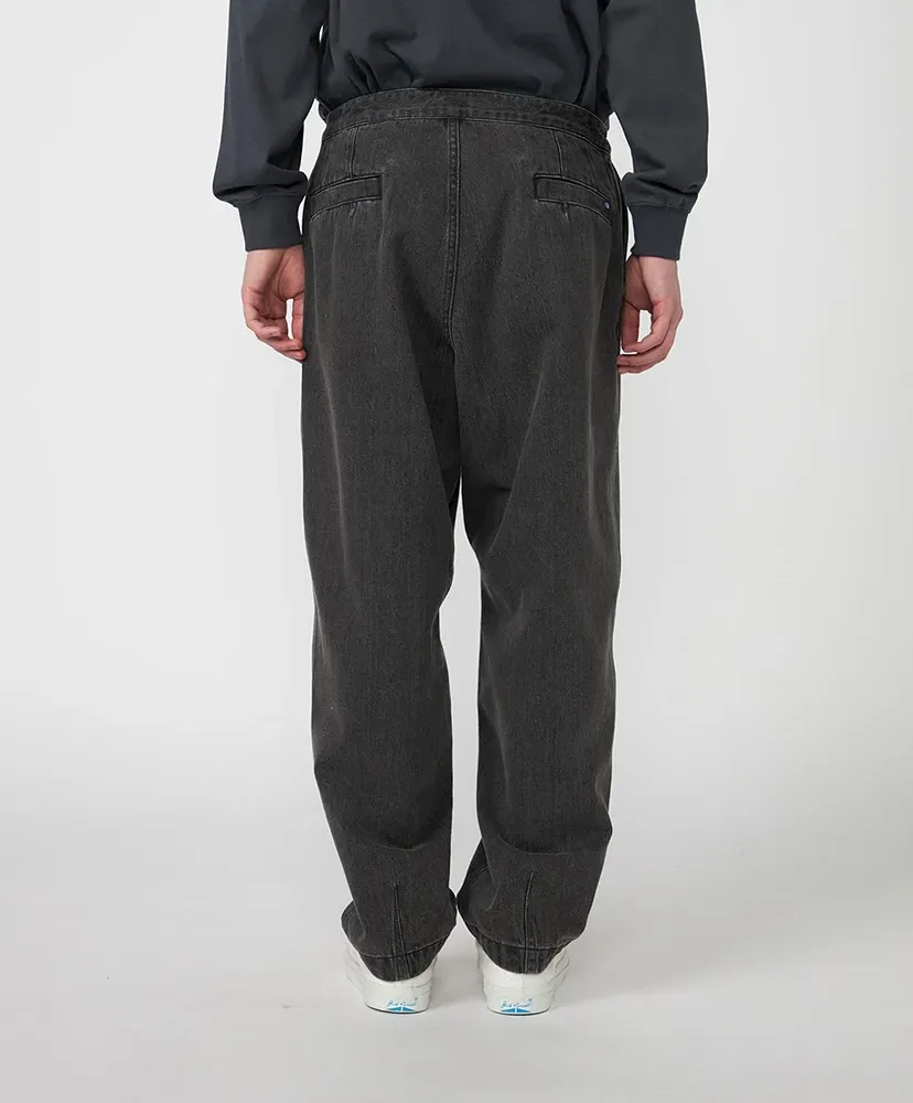 Denim Wide Tapered Field Pants