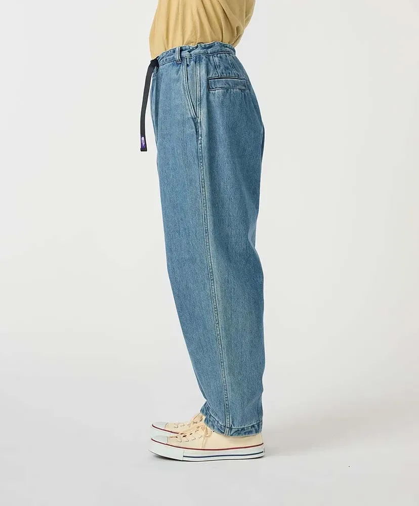 Denim Wide Tapered Field Pants