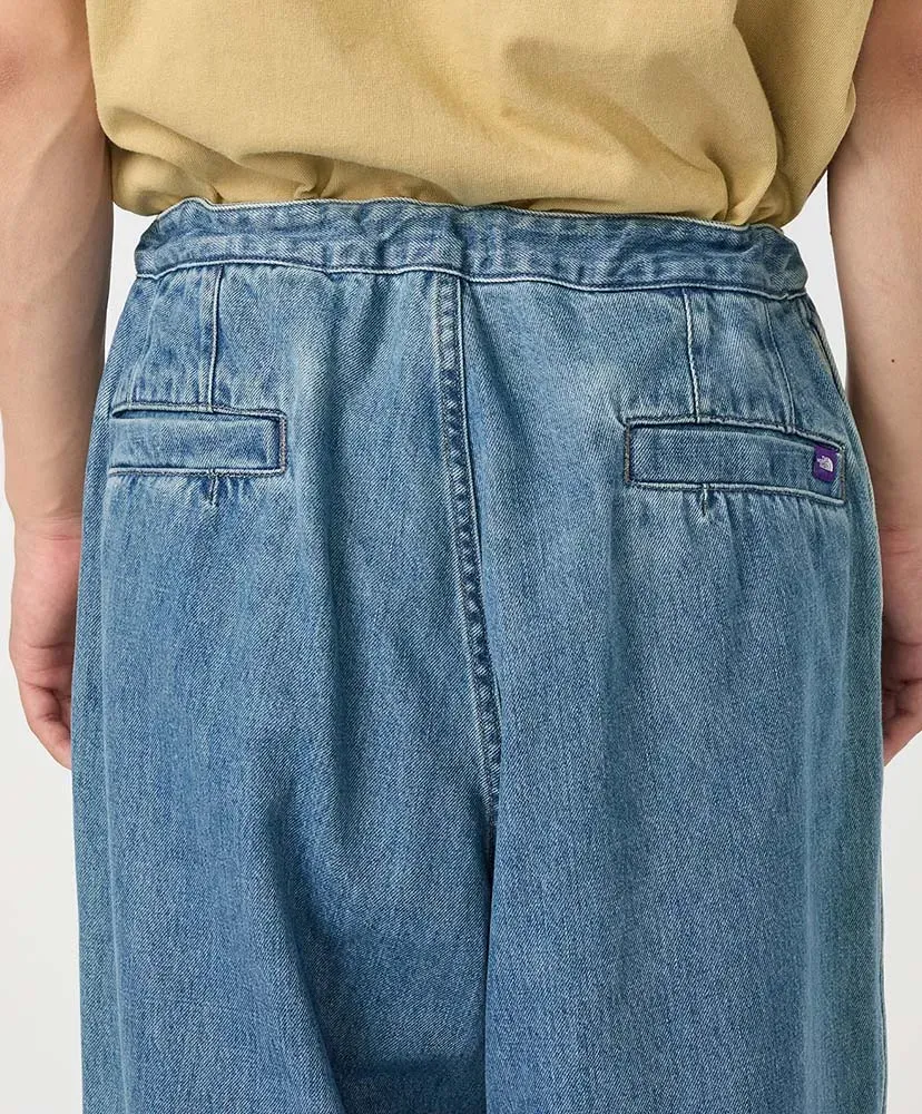 Denim Wide Tapered Field Pants