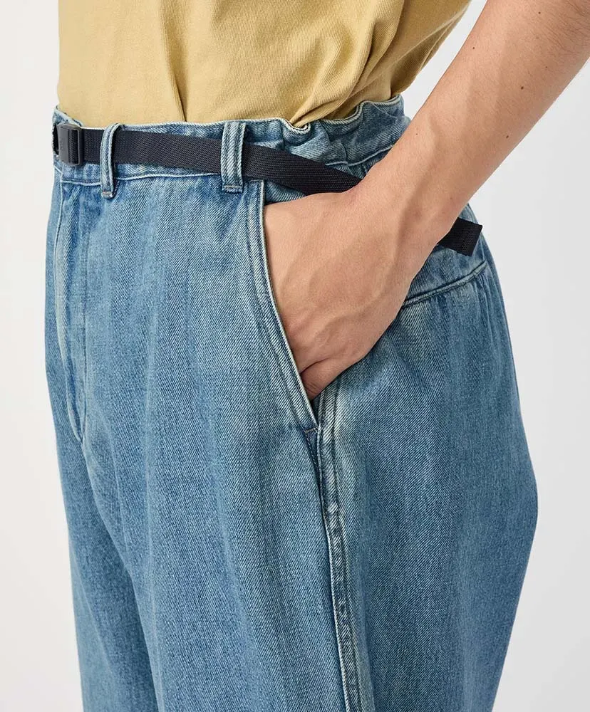 Denim Wide Tapered Field Pants