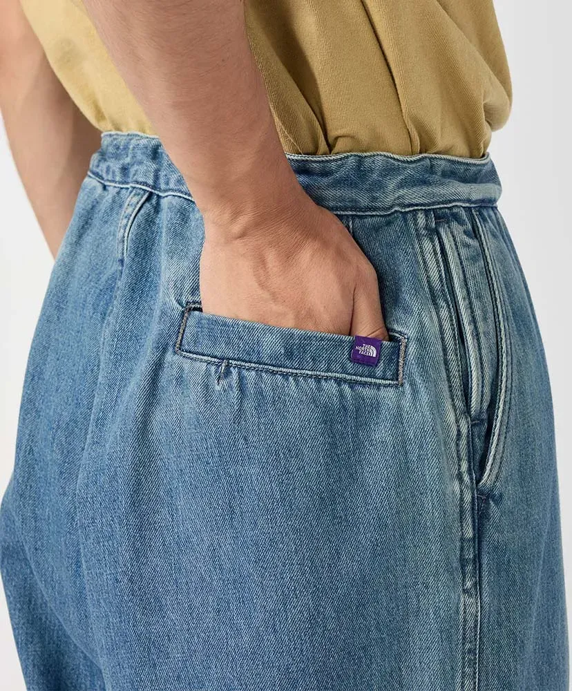 Denim Wide Tapered Field Pants