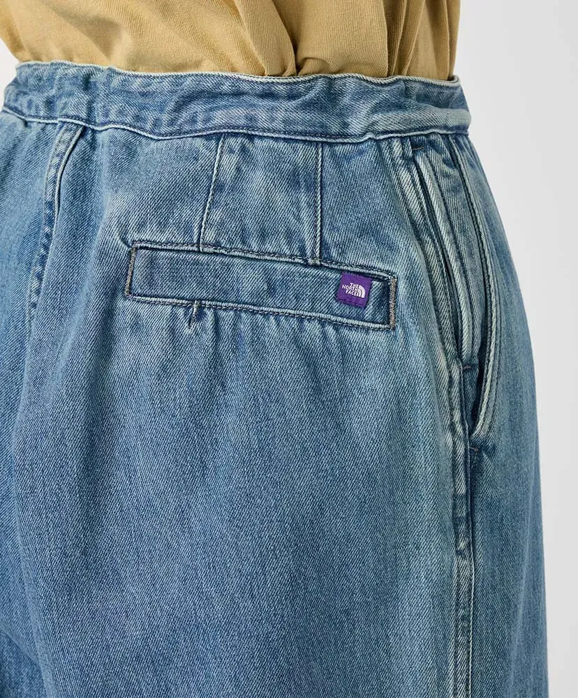 Denim Wide Tapered Field Pants