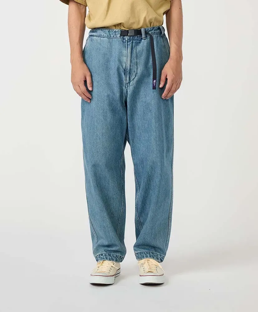 Denim Wide Tapered Field Pants