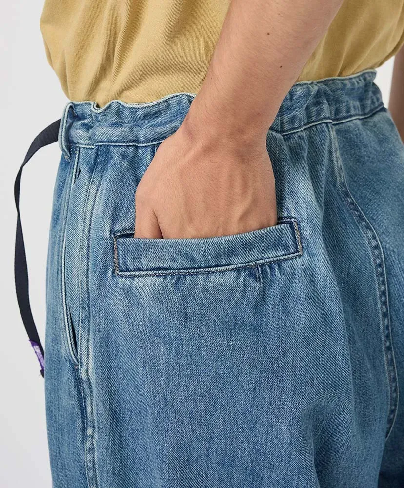 Denim Wide Tapered Field Pants