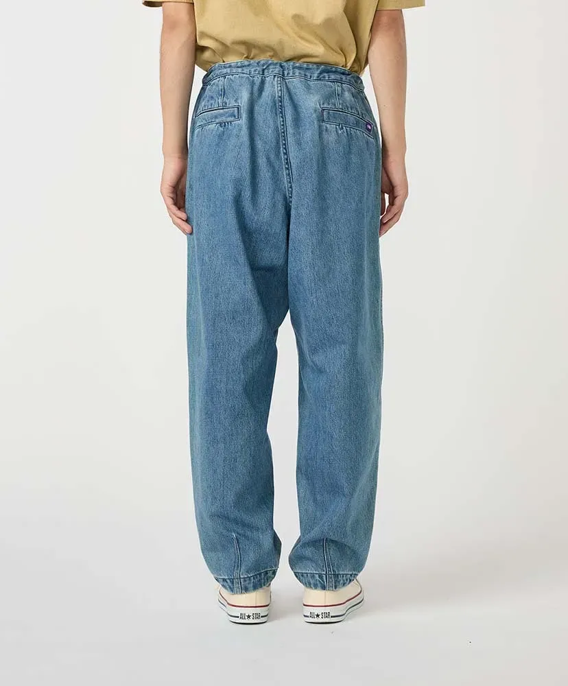 Denim Wide Tapered Field Pants