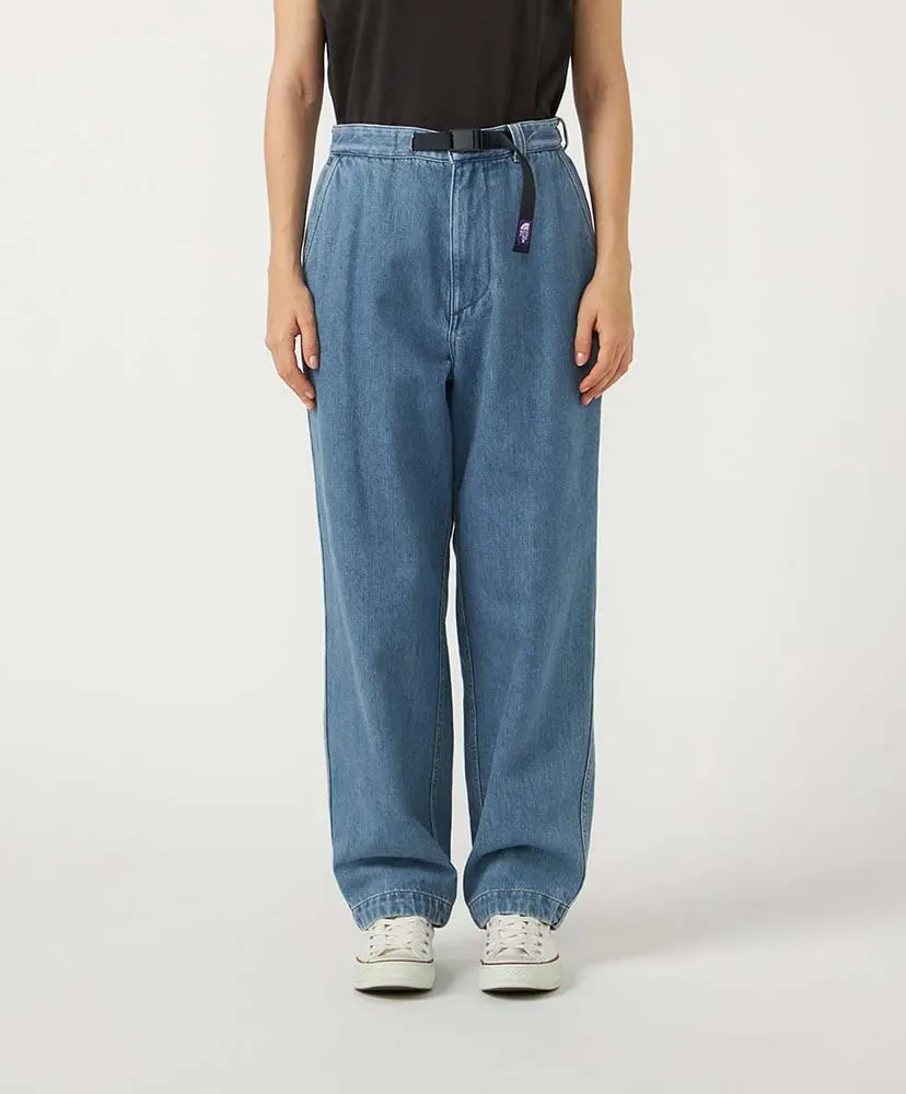 Denim Wide Tapered Field Pants