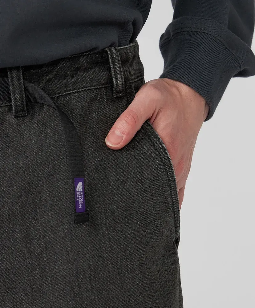 Denim Wide Tapered Field Pants