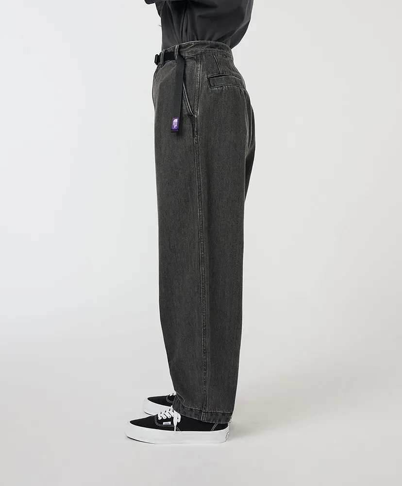 Denim Wide Tapered Field Pants